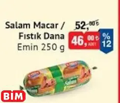 EMİN  SALAM MACAR / FISTIK DANA
